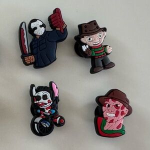 Horror Character Shoe JIBBITZ" CHARMS Charms Set 10 - Multicolor